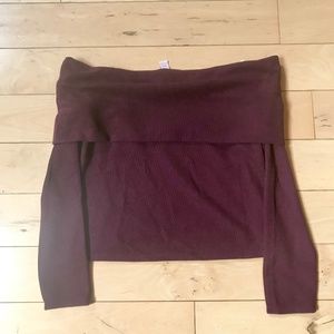 Forever 21 long sleeve cropped sweater